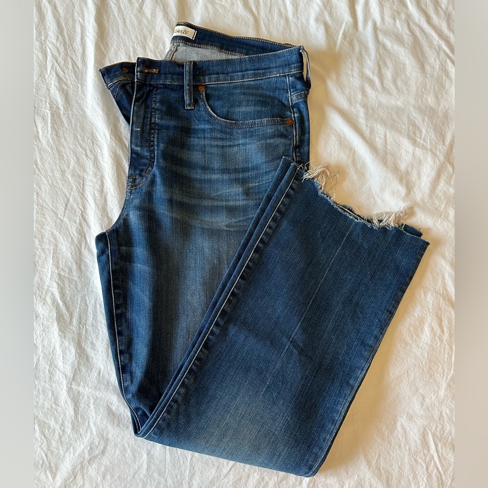 Madewell Women’s Cali Demi Boot Jeans Size 32